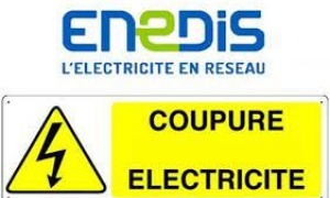 Coupure électricité le 13/01/2026