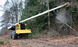 Travaux entretien de la végétation au bon fonctionnement des lignes haute tension