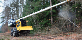 Travaux entretien de la végétation au bon fonctionnement des lignes haute tension